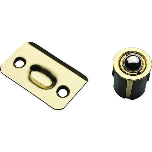 SPB1440 Series Ball Catch, Steel, Polished Brass