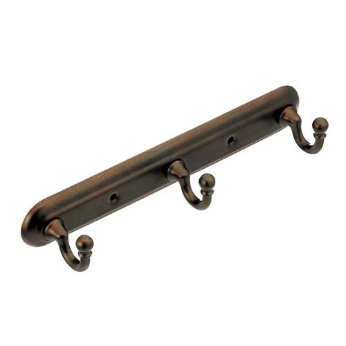 Yorkshire Triple Robe Hook Old World Bronze Finish