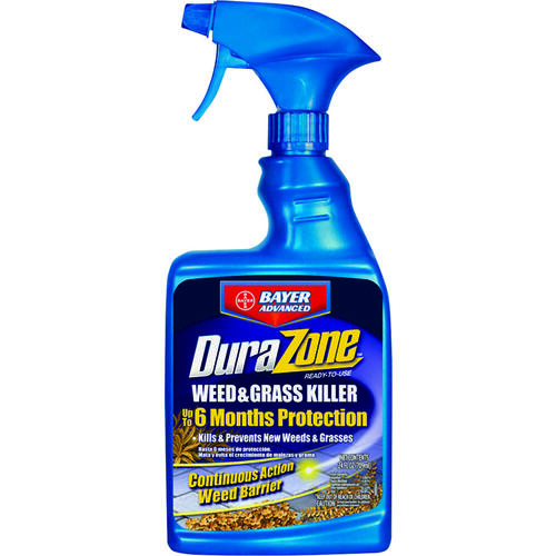 DuraZone Weed and Grass Killer, Liquid, Light Beige/White, 24 oz Bottle