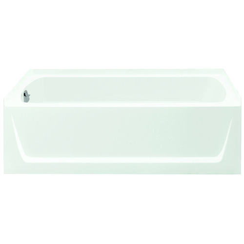 STERLING 71121110-0 Ensemble Bathtub, 55 gal Capacity, 60 in L, 32 in W, 20 in H, Alcove Installation, Solid Vikrell