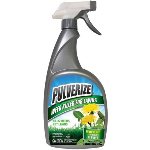 Pulverize PW-U-032 Weed Killer, Liquid, Spray Application, 32 oz