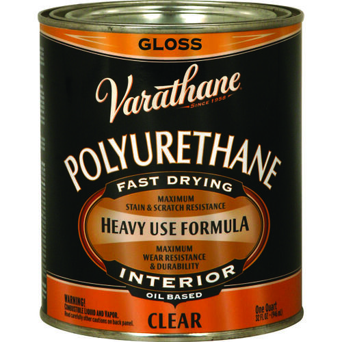 Polyurethane Premium Gloss Clear Oil-Based 1 qt Clear - pack of 2