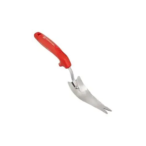 Corona CT 3354 ComfortGEL CT-3354 Weeder, 7 in L Blade, Stainless Steel Blade, Composite Handle, 6 in L Handle Red