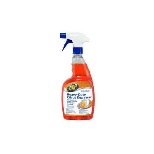 ZEP ZUCIT32CA HeavyDuty Citrus Degreaser, 1 qt Bottle, Liquid, Characteristic