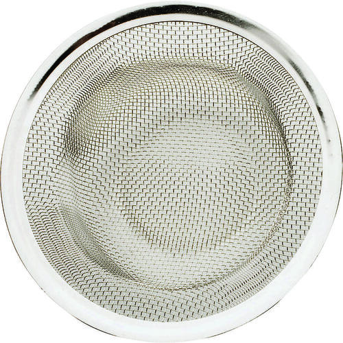 Plumb Pak PP820-41 Shower Basket Strainer, 3.391 in Dia, Stainless Steel, 1.723 in Mesh Natural