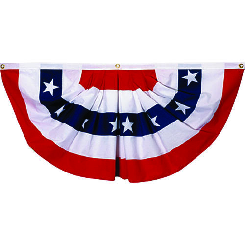 Valley Forge PMF Mini-Fan Flag, 1-1/2 ft W, 3 ft H, Polycotton Multicolored