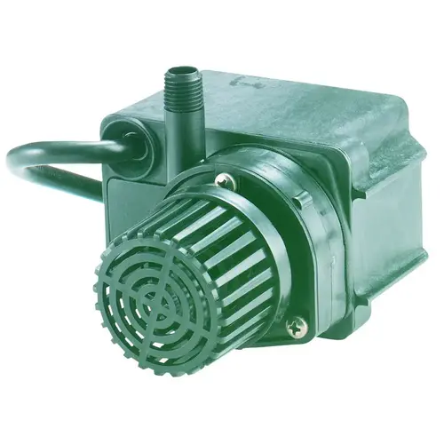 Direct Drive Pump, 0.8 A, 115 V, 1/4 in Connection, 1 ft Max Head, 300 gph