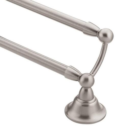 Sage 22" Double Towel Bar Brushed Nickel Finish