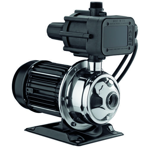 SIMER 3075SS Heavy-Duty Utility Pump, 7.2 A, 120 V, 3/4 hp, 1 in Outlet, 24 gpm, Stainless Steel