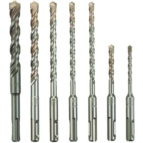 Rotary Hammer Drill Bit Set, 6-Piece, Carbide