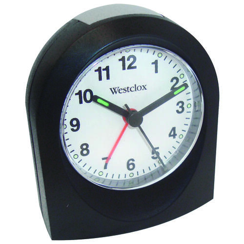 Westclox 47312 Alarm Clock, Black Case