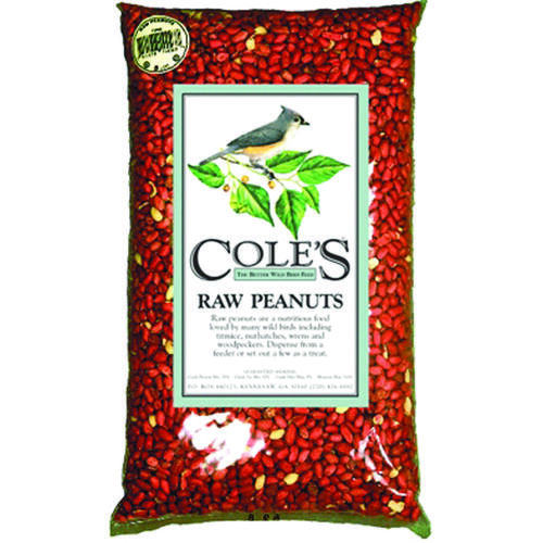 Cole's RP10 Wild Bird Food Assorted Species Raw Peanuts 10 lb