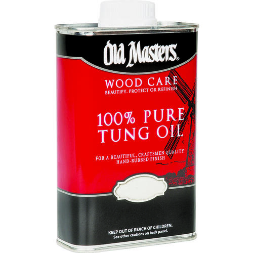 Old Masters 90001 Tung Oil, Liquid, 1 gal, Can