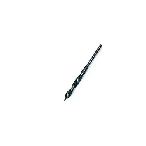 Auger Drill Bit, 3/8 in Dia, 54 in OAL, 3/16 in Dia Shank Black