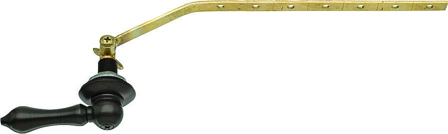 Danco 89450 Wallplate Toilet Handle, Oil Rub Bronze, For: Angled, Front or Side-Mount Toilet Tank