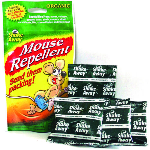 SHAKE-AWAY 4152424 Mouse Repellent - pack of 4