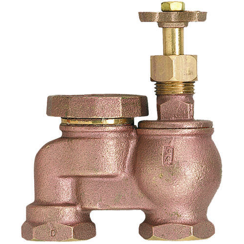 Anti-Siphon Control Valve, 3/4 in, FNPT, 80 to 120 psi Pressure, 24 V, Brass Body