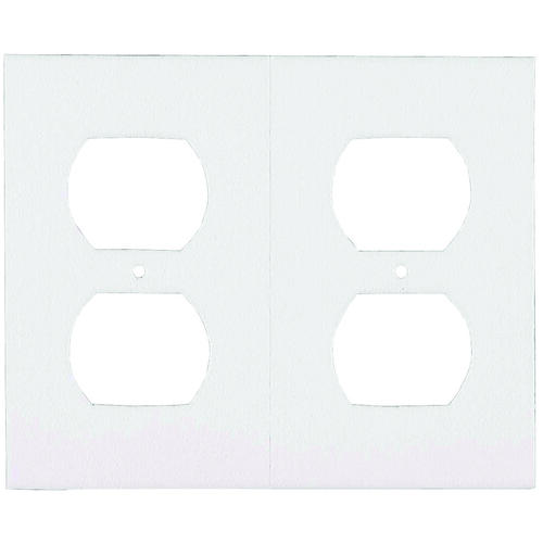 Wallplate Sealer, Foam, White - pack of 6