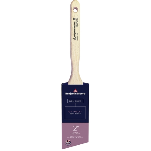 Paint Brush, Soft Brush, CT Polymer Bristle, Angle Sash Handle