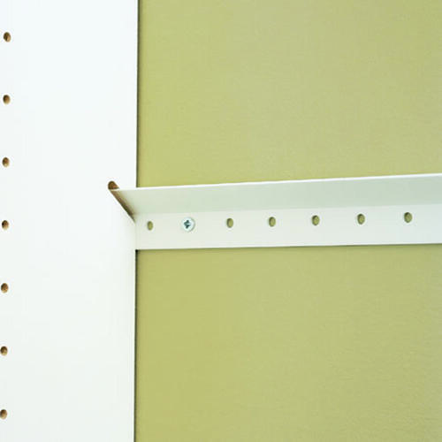 Easy Track RE1048 Rail, 14 ga Thick Material, 48 in W, Steel