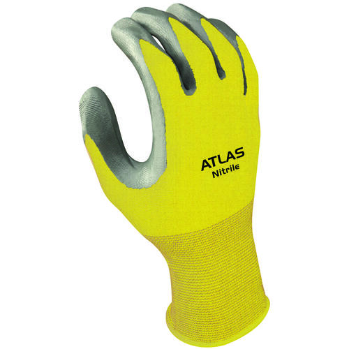 Atlas 3704CM-07.RT Ergonomic Protective Gloves, M, Knit Wrist Cuff Assorted