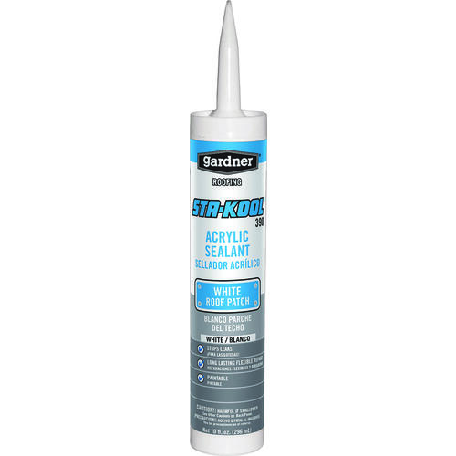 Gardner 5227161 STAKOOL 390 Series SK3909 Acrylic Sealant, White