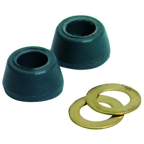 Cone Washer and Ring 3/8" D Rubber - pack of 6