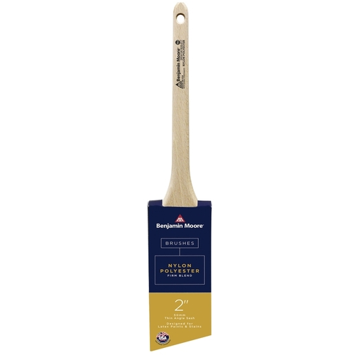 Paint Brush, Firm Brush, Nylon/Polyester Bristle, Thin Angle Sash Handle