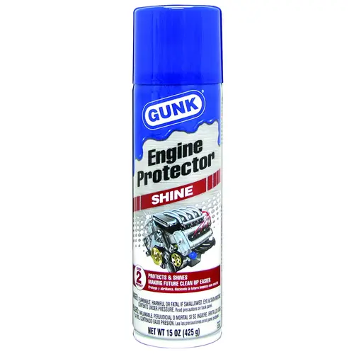 Gunk CEB1 Engine Protector, 15 oz, Liquid Orange/Yellow
