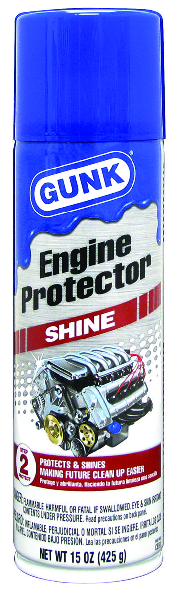 Gunk CEB1 Engine Protector, 15 oz, Liquid Orange/Yellow