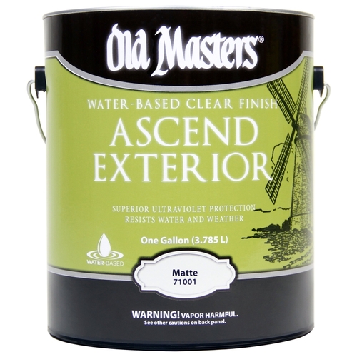 Old Masters 71001-XCP2 Ascend Exterior Exterior Finish, Matte, Liquid, 1 gal - pack of 2