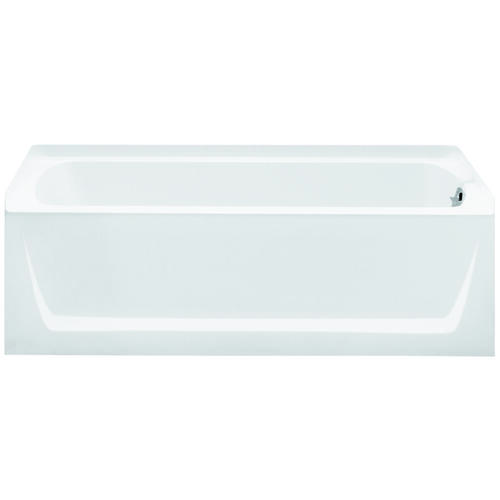 STERLING 71121120-0 Ensemble Bathtub, 55 gal Capacity, 60 in L, 32 in W, 20 in H, Alcove Installation, Vikrell, White