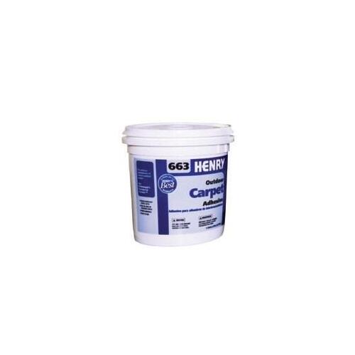 HENRY 12185 Carpet Adhesive, Beige, 1 gal Container