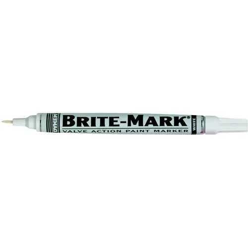 Dykem 84003 Permanent Paint Marker, White