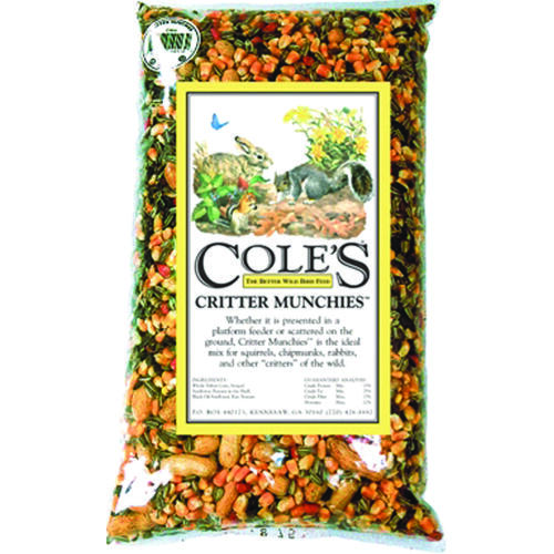 Cole's CM20 Squirrel and Critter Food Critter Munchies Assorted Species Corn 20 lb