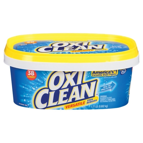 OxiClean 95086-XCP4 Stain Remover No Scent Powder 1.77 lb - pack of 4