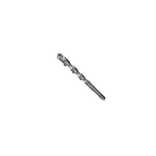 Bulldog Hammer Drill Bit, 3/16 in Dia, 4 in OAL, Variable Flute, 2-Flute, 25/64 in Dia Shank Gray