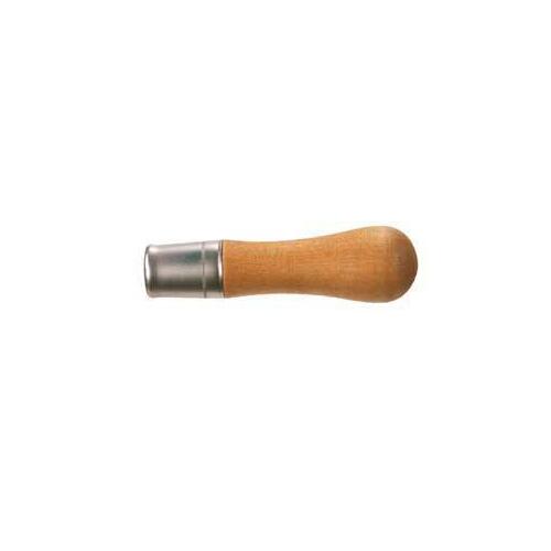 File Handle, 1-1/2 in Dia, 5-1/4 in L, Screw-On, Hardwood