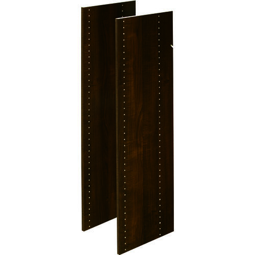 Closet Panel, 48 in L, 5/8 in W, Particleboard, Classic Truffle