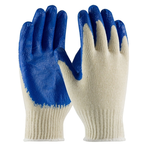 PIP 39-C122/L General Purpose Palm Coated Gloves, L, 9.8 in L, Continuous Knit Cuff, Natural Rubber Latex Coating - pack of 12