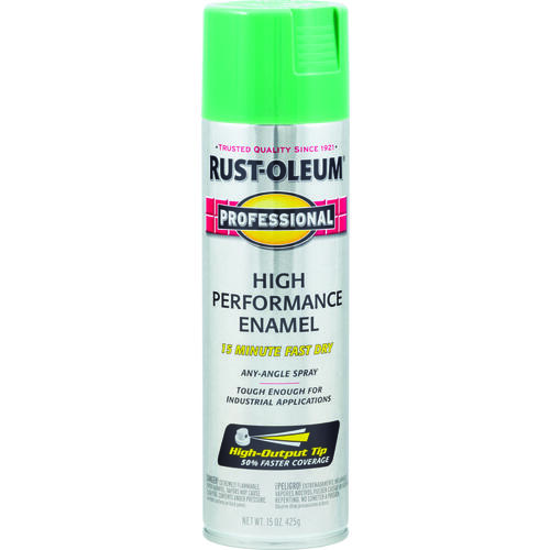 Rust Oleum 7533 838 High Performance Enamel Spray Paint Gloss Safety 