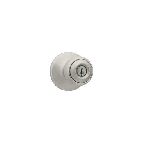 Keyed Entry Knob, Satin Nickel