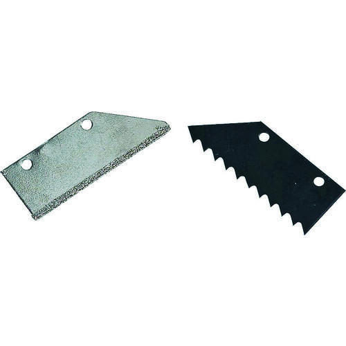 Grout Saw Replacement Blade, 4-3/4 in L, Diamond Black/Silver