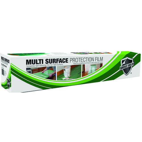 Surface Shields MU2450W Protection Film, 50 ft L, 24 in W, 3 mil Thick, Polyethylene, Green