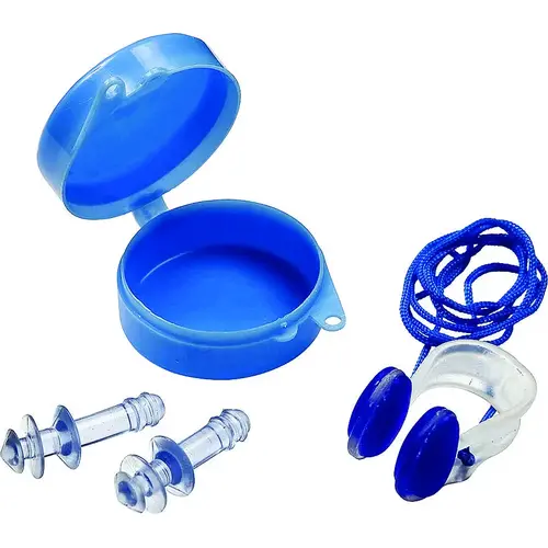 Swimming Ear Plugs And Nose Clip Set - pack of 24