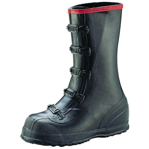 Over Shoe Boots, 14, Black, Buckle Closure, No