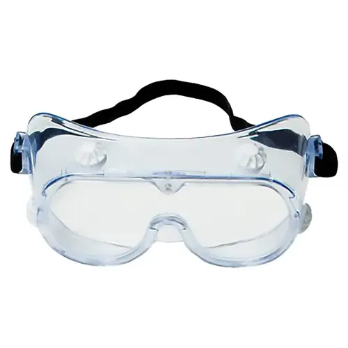 Splash Goggles, Polycarbonate Lens, Clear Frame