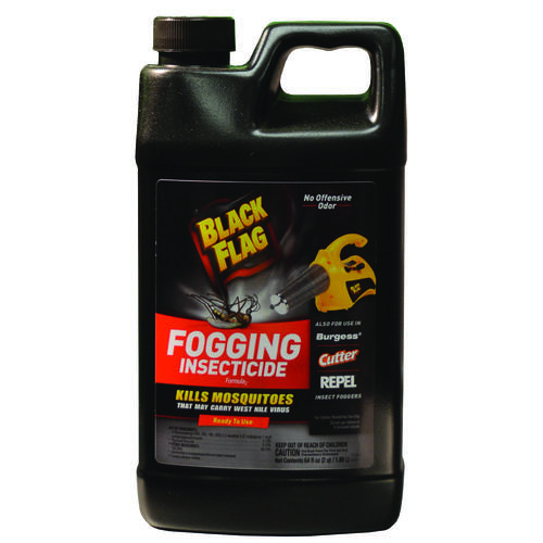 BLACK FLAG 190256 Fogging Insecticide, 5000 sq-ft Coverage Area, Clear
