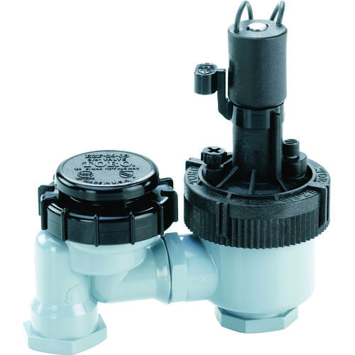 Anti-Siphon Valve, 1 in, FNPT, 10 to 150 psi Pressure, 0.25 to 30 gpm, 24 V, PVC Body