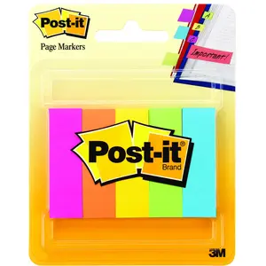 POST-IT 670-5AF MARKERS POST-IT PAGE Assorted